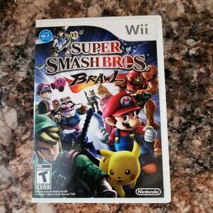 WII Super Smash Brothers Brawl Video Game
